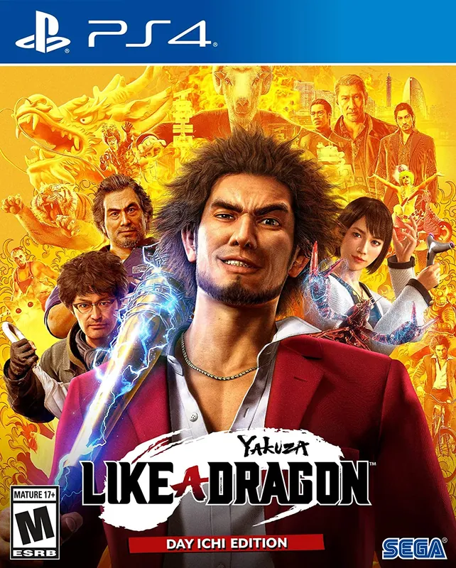 North America box art for Yakuza: Like a Dragon