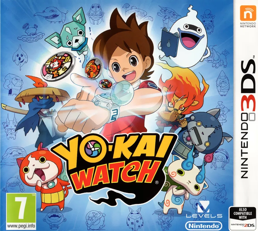 Europe box art for Yo-kai Watch