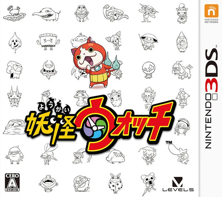 Japan box art for 妖怪ウォッチ