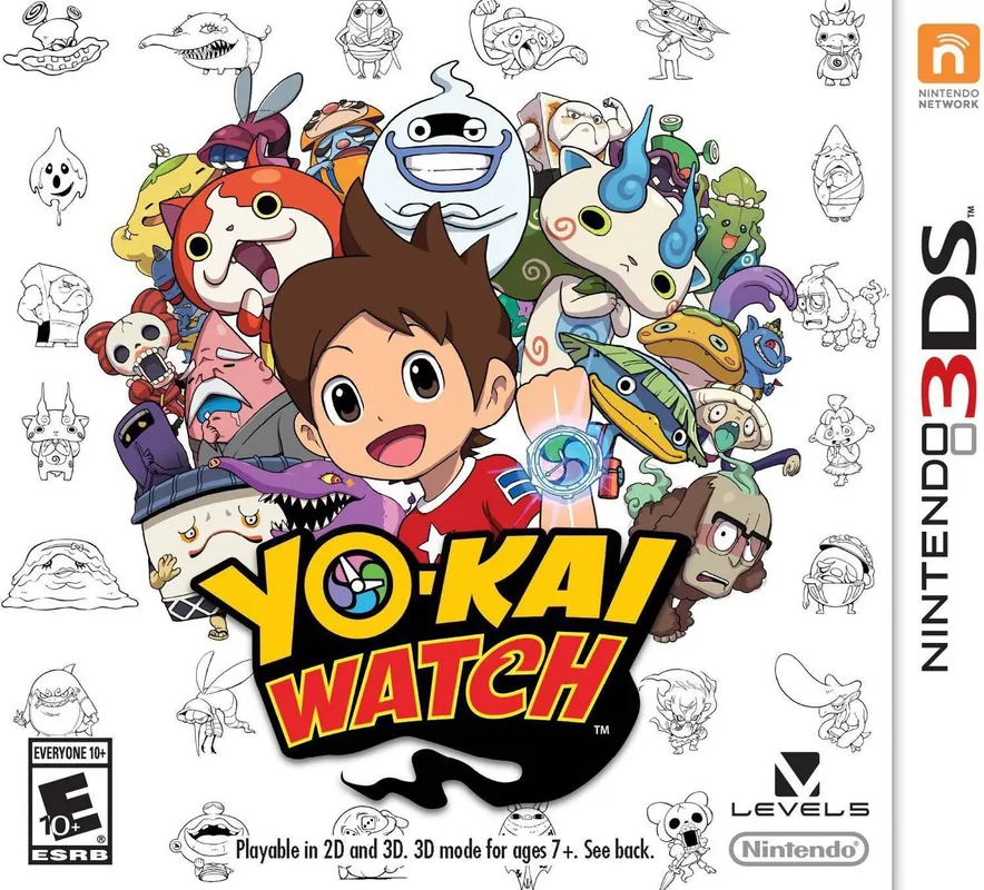 North America box art for Yo-kai Watch